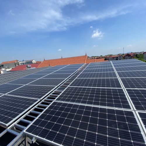 Công trình 18kw  chị Hoài thị trấn Hồ